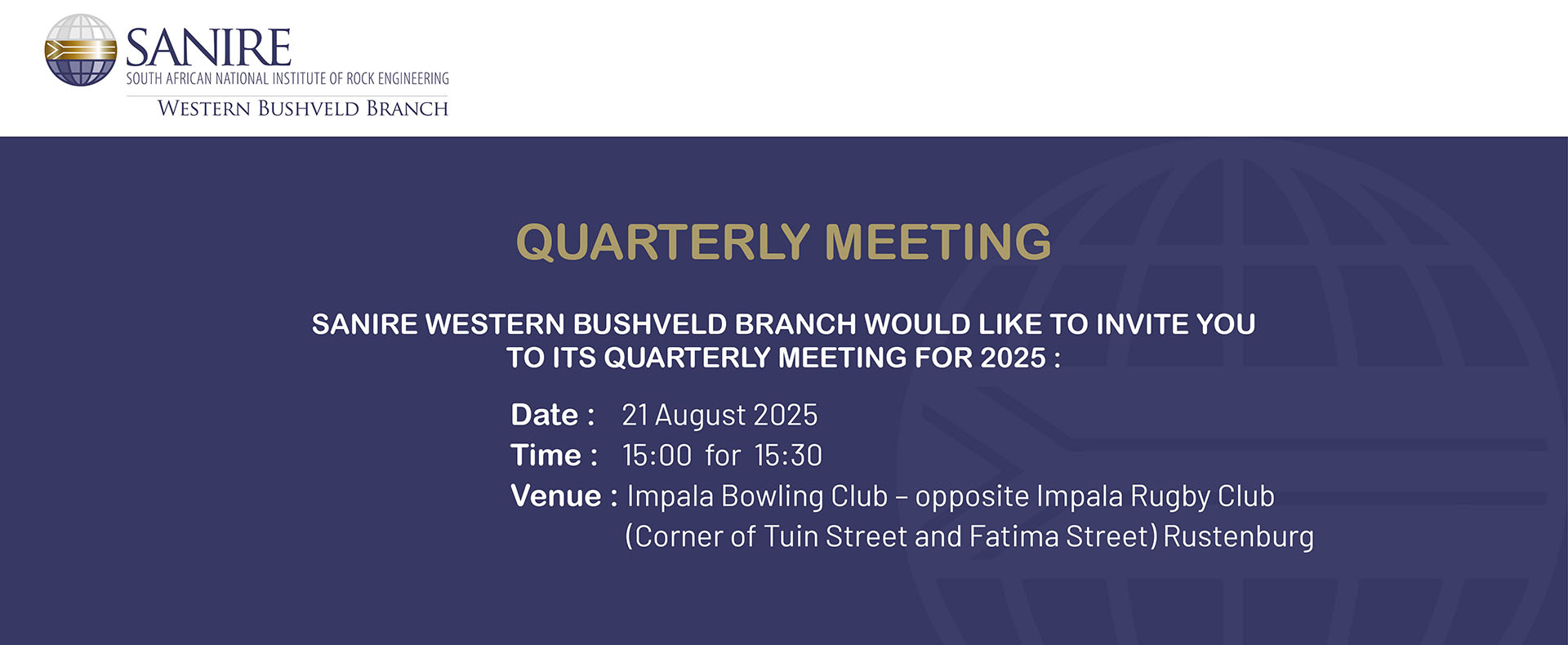 western Bushveld Meeting 13082025